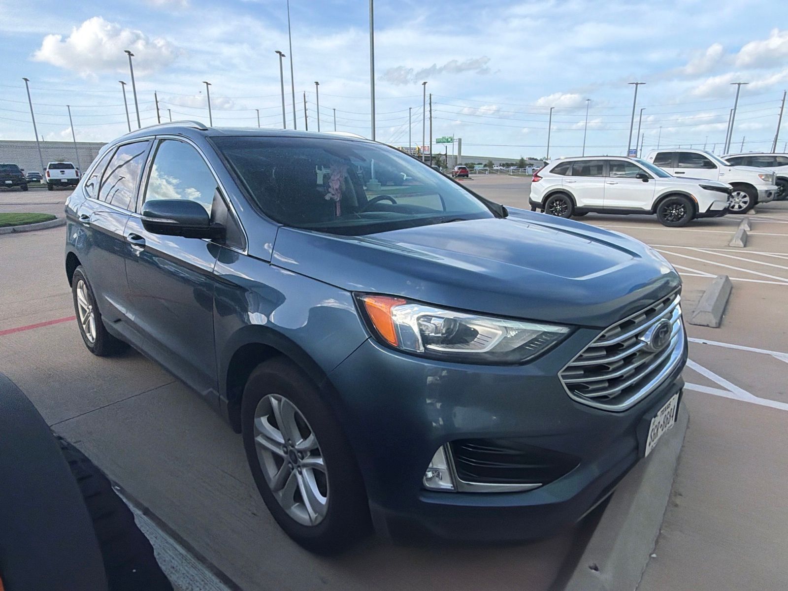 Blue Metallic 2019 Ford Edge SUV / Crossover Front-Wheel Drive 8-Speed Automatic
