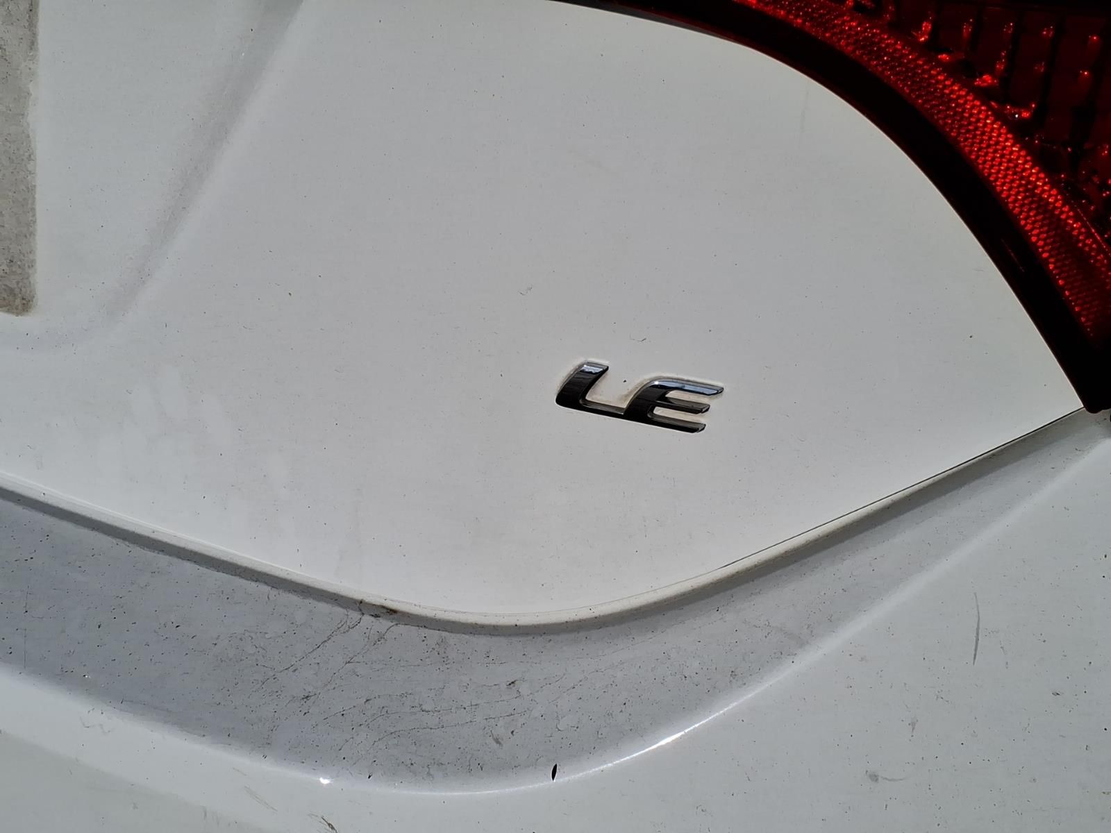 2018 Toyota Corolla LE White at Emmons Autoplex