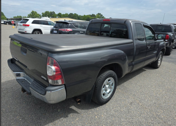 Gray 2010 Toyota Tacoma Pickup Truck 4X2 4-Speed Automatic Overdrive