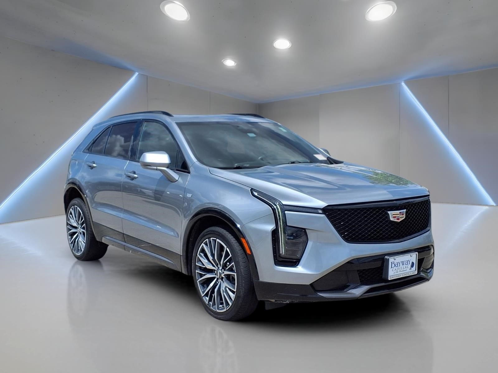2024 Cadillac XT4 Sport Silver at Tom Peacock Cadillac