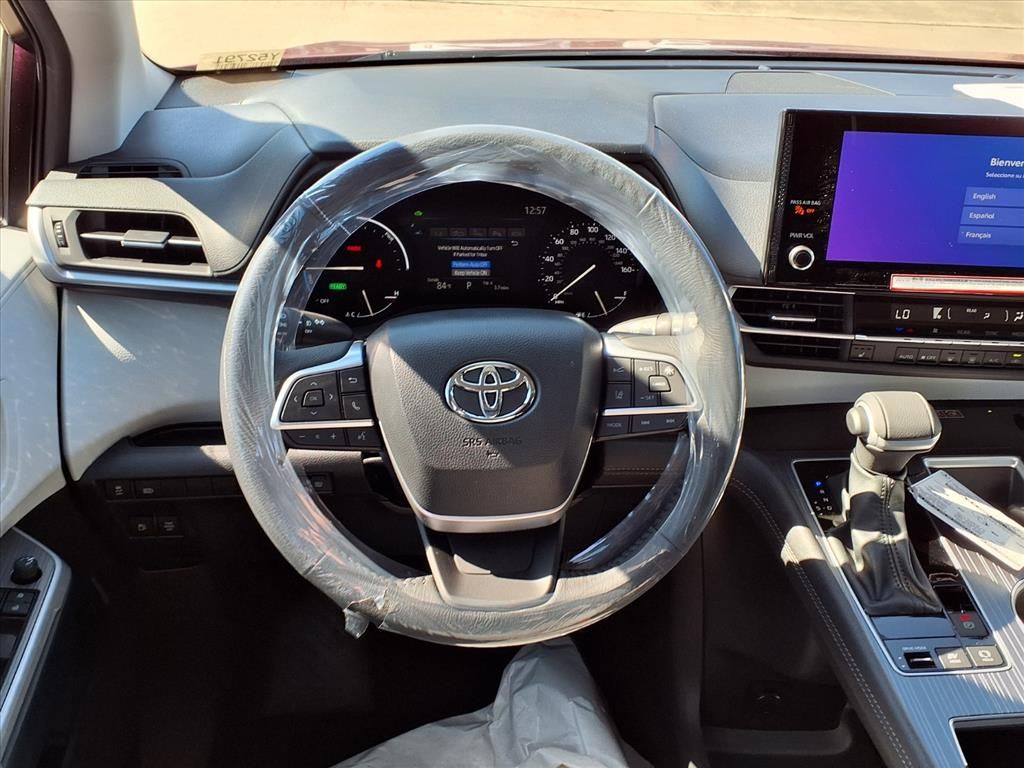 2025 Toyota Sienna XLE Red at Gullo Toyota