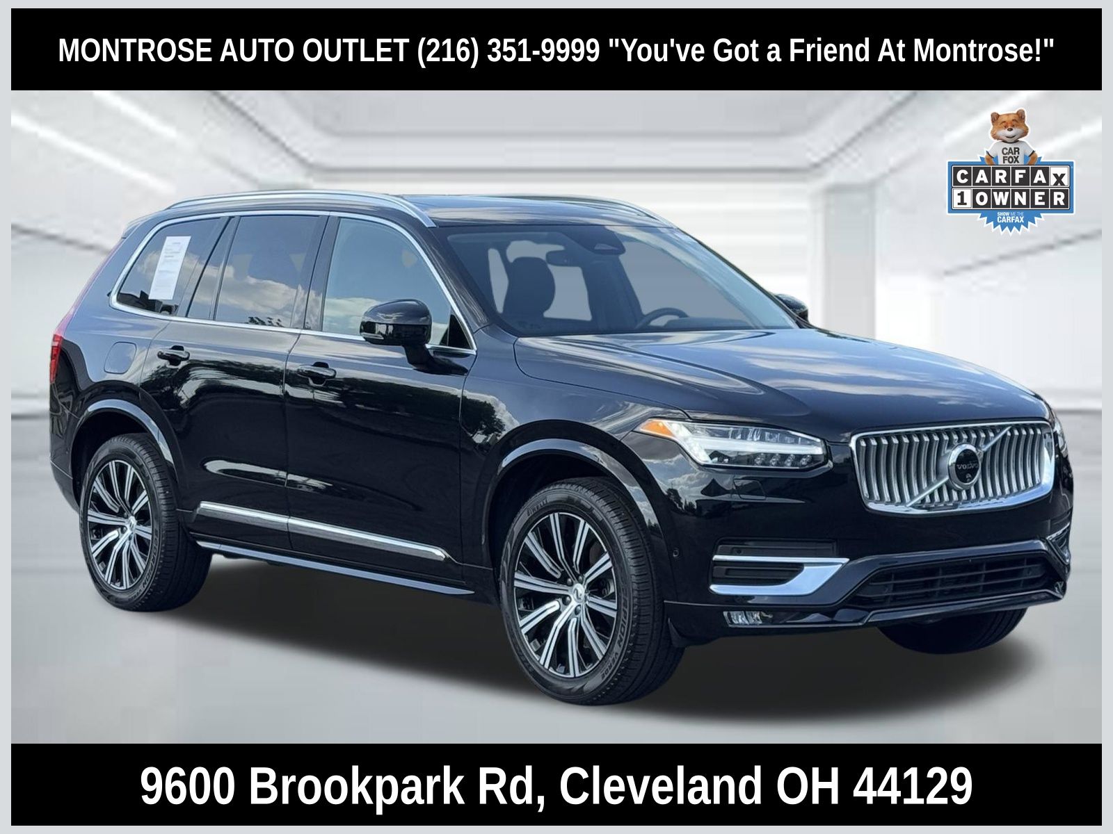 Onyx Black Metallic 2024 Volvo XC90 SUV / Crossover All-Wheel Drive Automatic