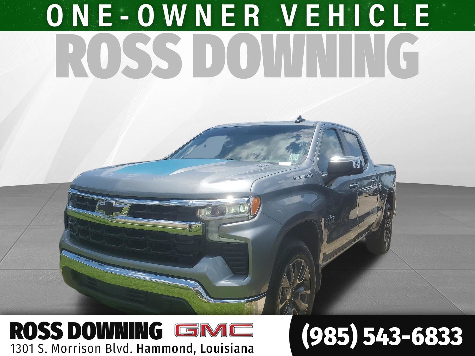 2024 Chevrolet Silverado 1500 LT Gray at Supreme Chevrolet of Gonzales