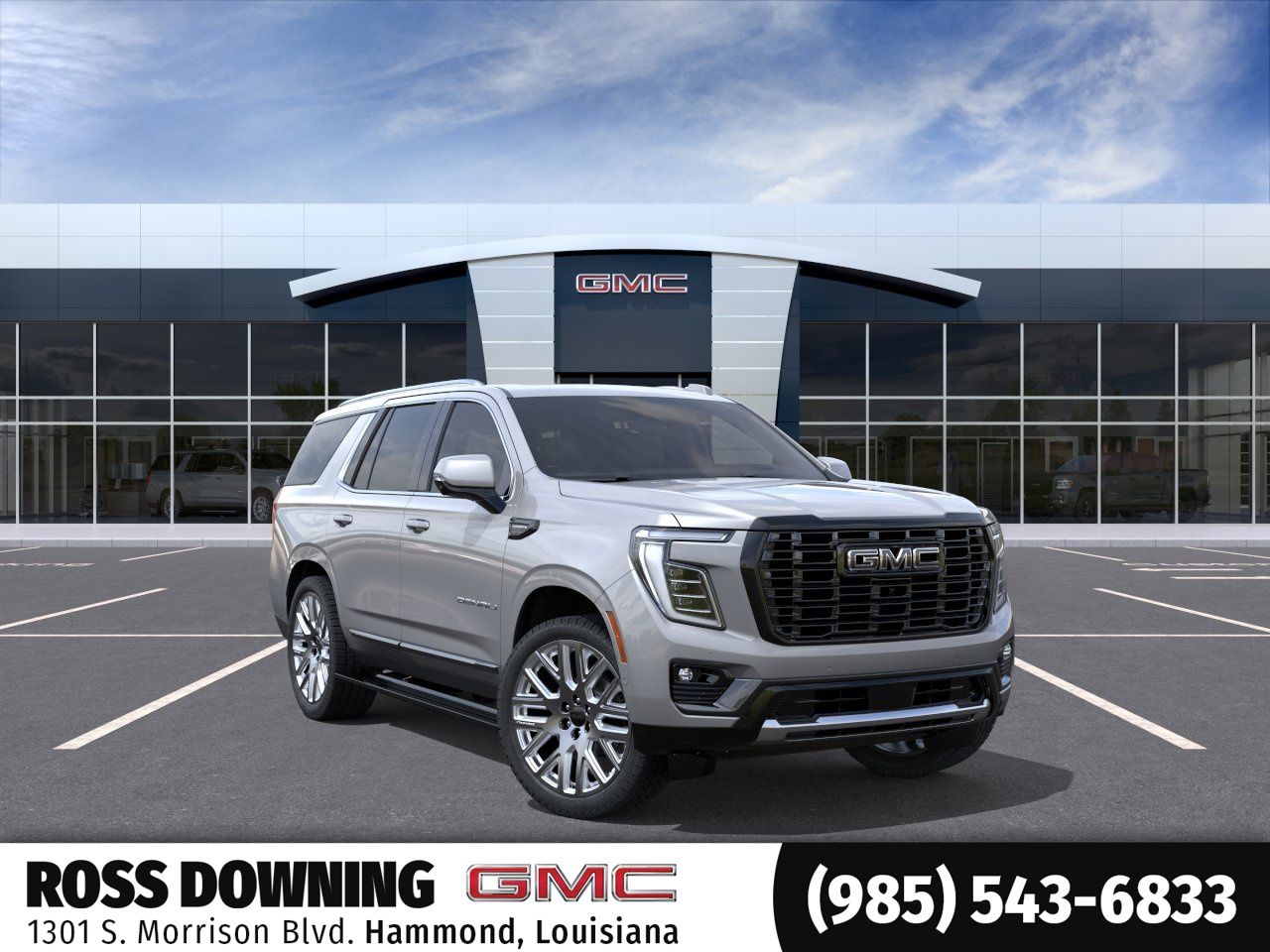 Sterling Metallic 2026 GMC Yukon SUV / Crossover Four-Wheel Drive