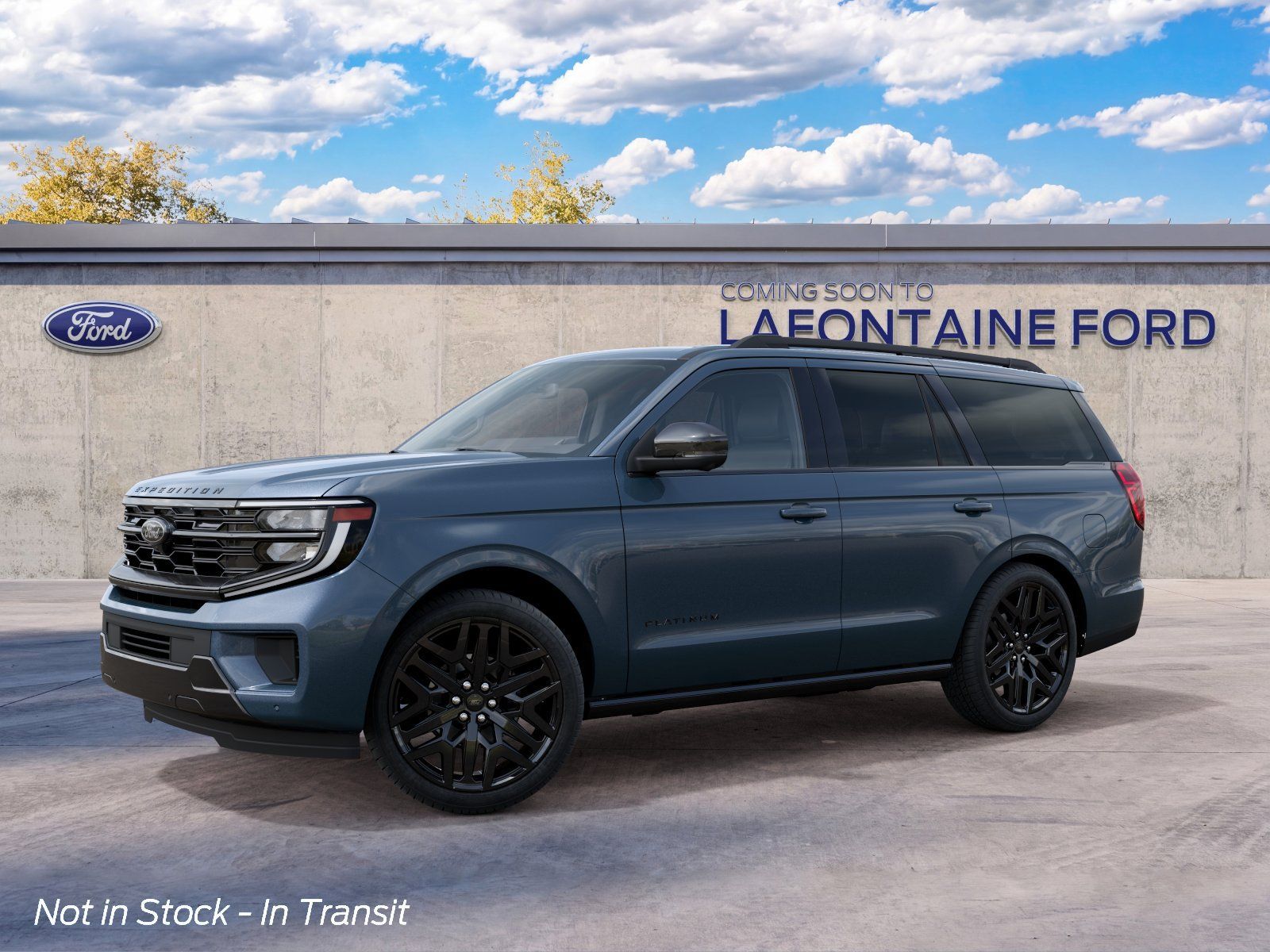 Blue 2027 Ford Expedition SUV / Crossover Four-Wheel Drive Automatic