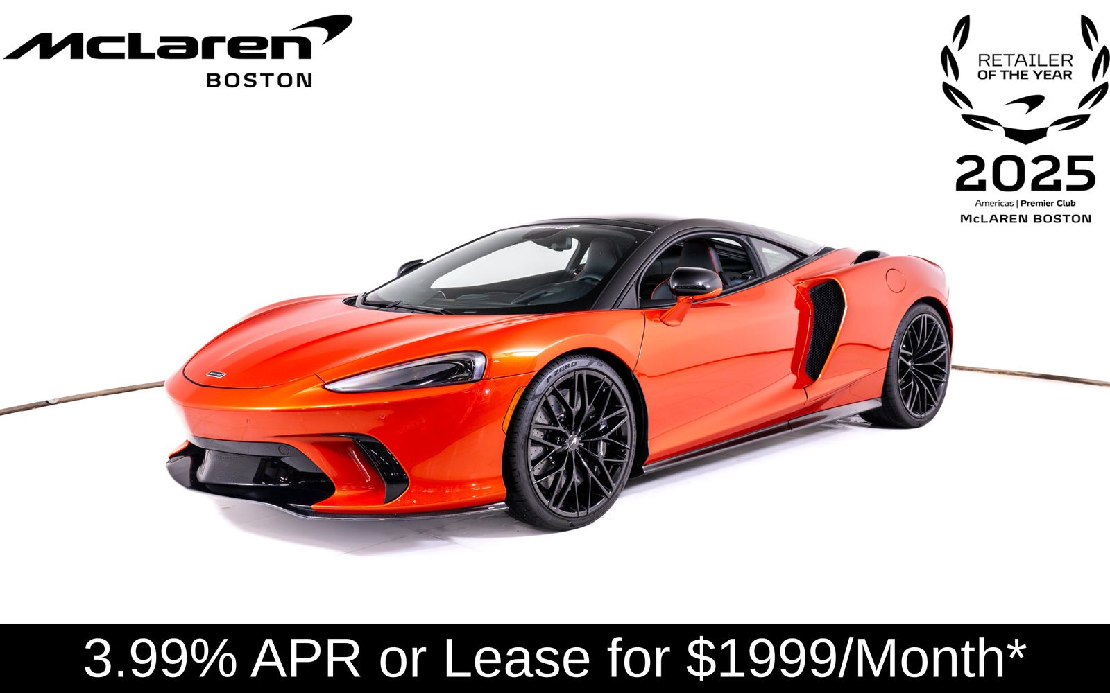 Ember Orange 2026 McLaren GTS Coupe Rear-Wheel Drive Automatic