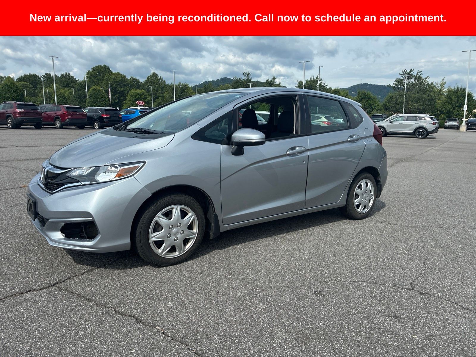  2018 Honda Fit Hatchback Front-Wheel Drive Continuously Variable Transmission