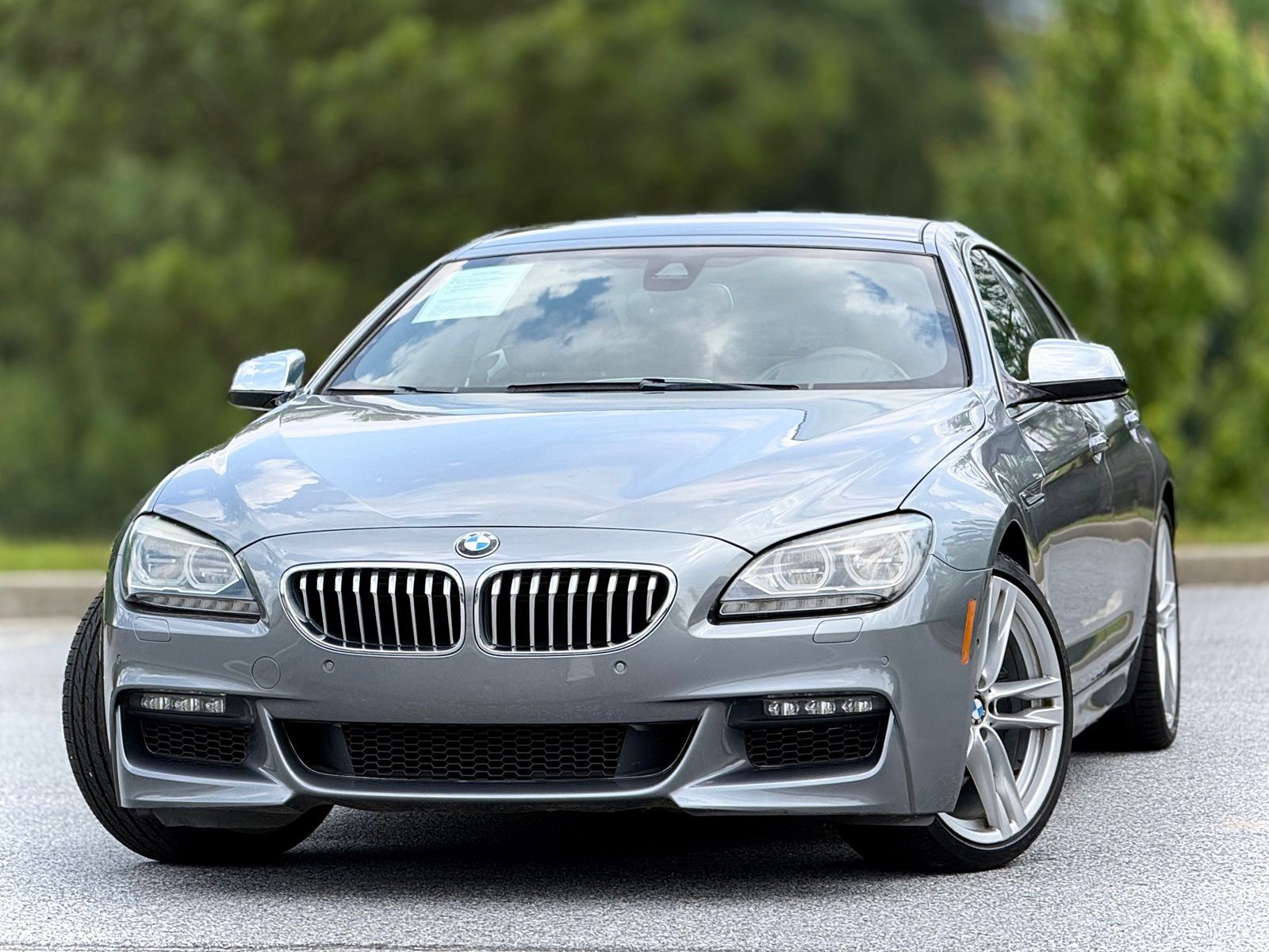 Space Gray Metallic 2015 BMW 6 Series 650i xDrive Gran Coupe AWD Sedan All-Wheel Drive 8-Speed Automatic