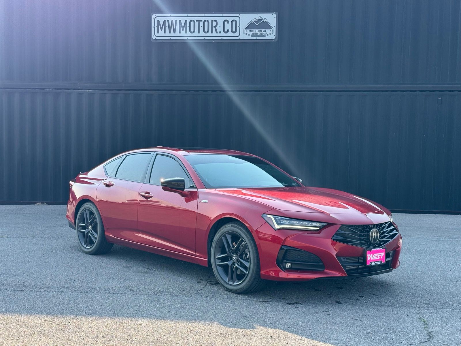Red 2025 Acura TLX Sedan All-Wheel Drive Automatic