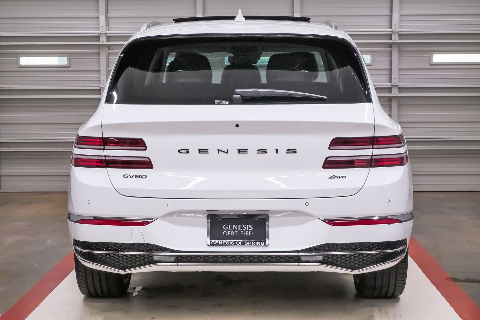 2026 Genesis GV80 2.5T Prestige White at Genesis of Spring