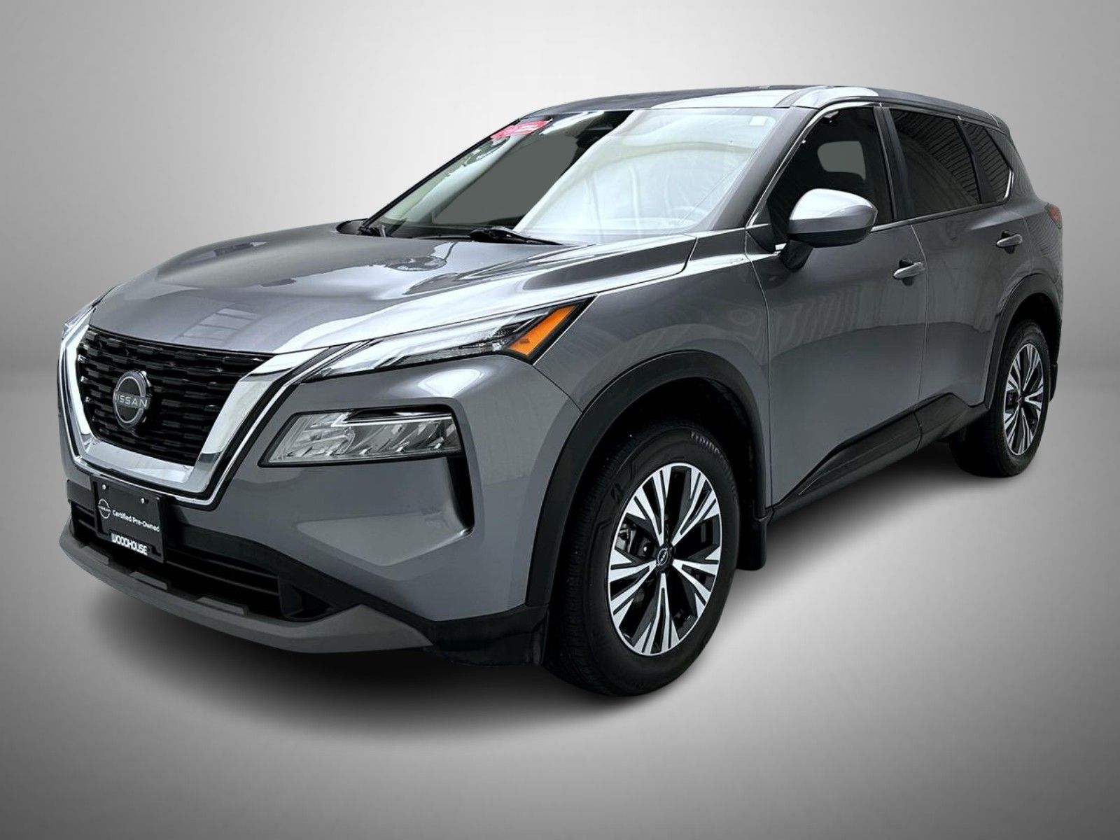 Gray (Gun Metallic) 2023 Nissan Rogue SV AWD SUV / Crossover All-Wheel Drive Continuously Variable Transmission