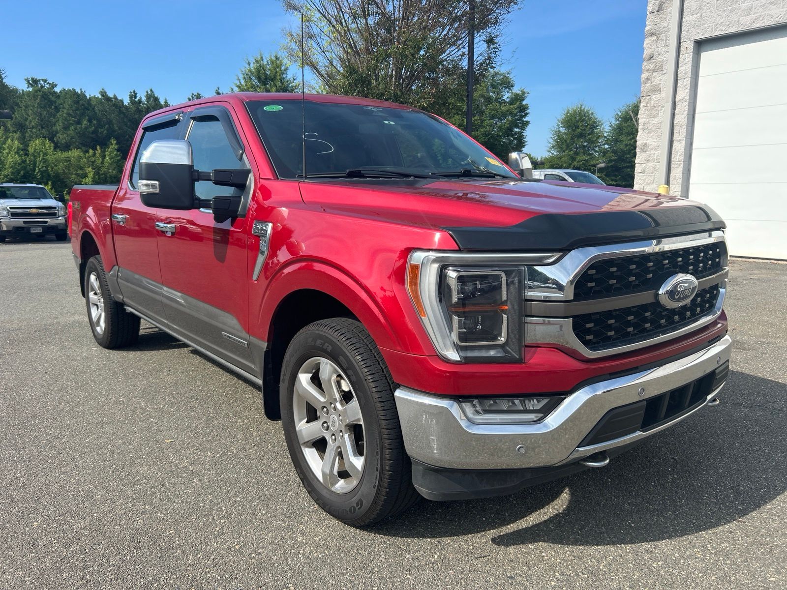 Rapid Red Metallic Tinted Clearcoat 2023 Ford F-150 Pickup Truck Four-Wheel Drive Automatic
