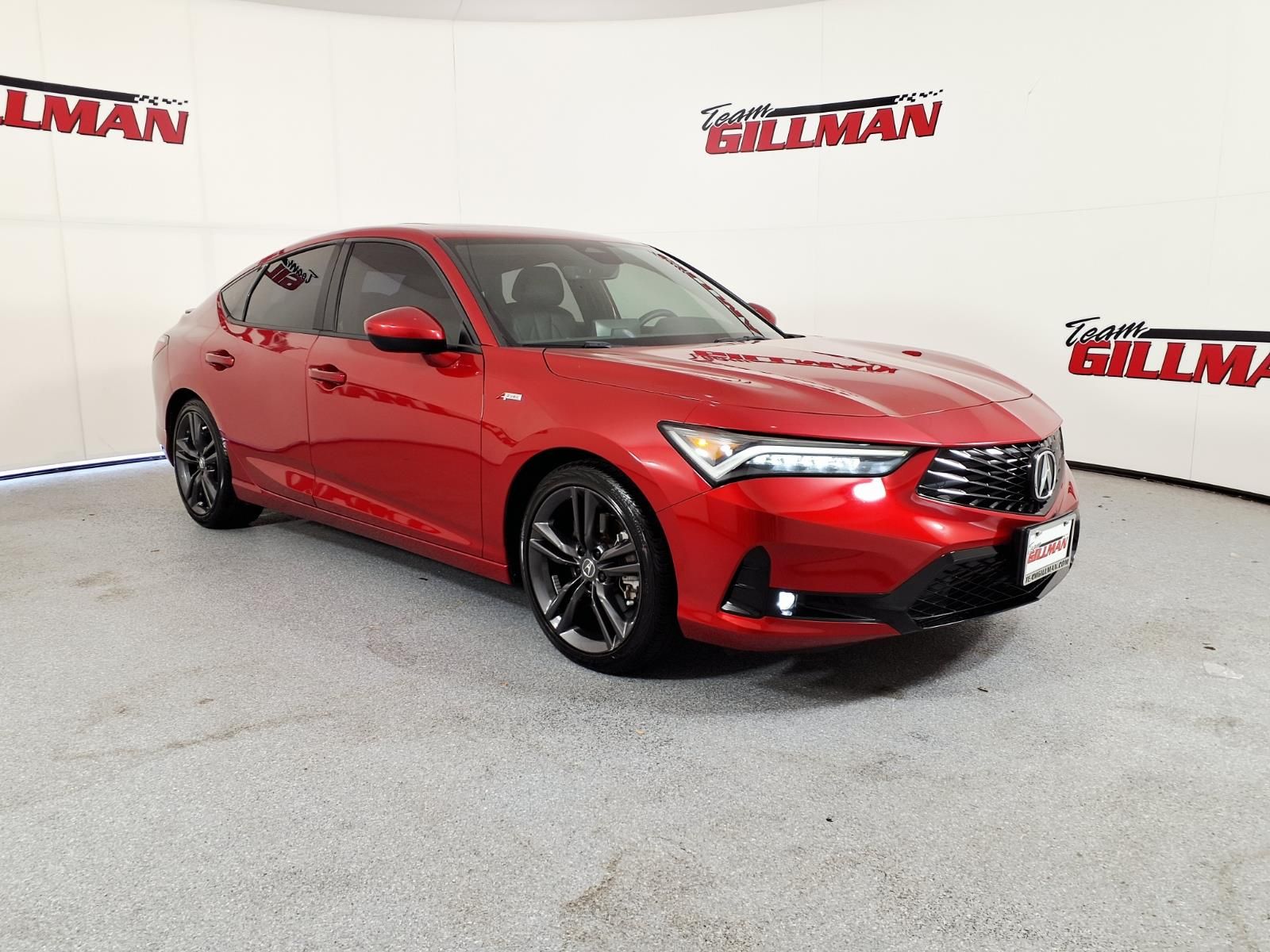 Red 2024 Acura Integra Hatchback Front-Wheel Drive Continuously Variable Transmission
