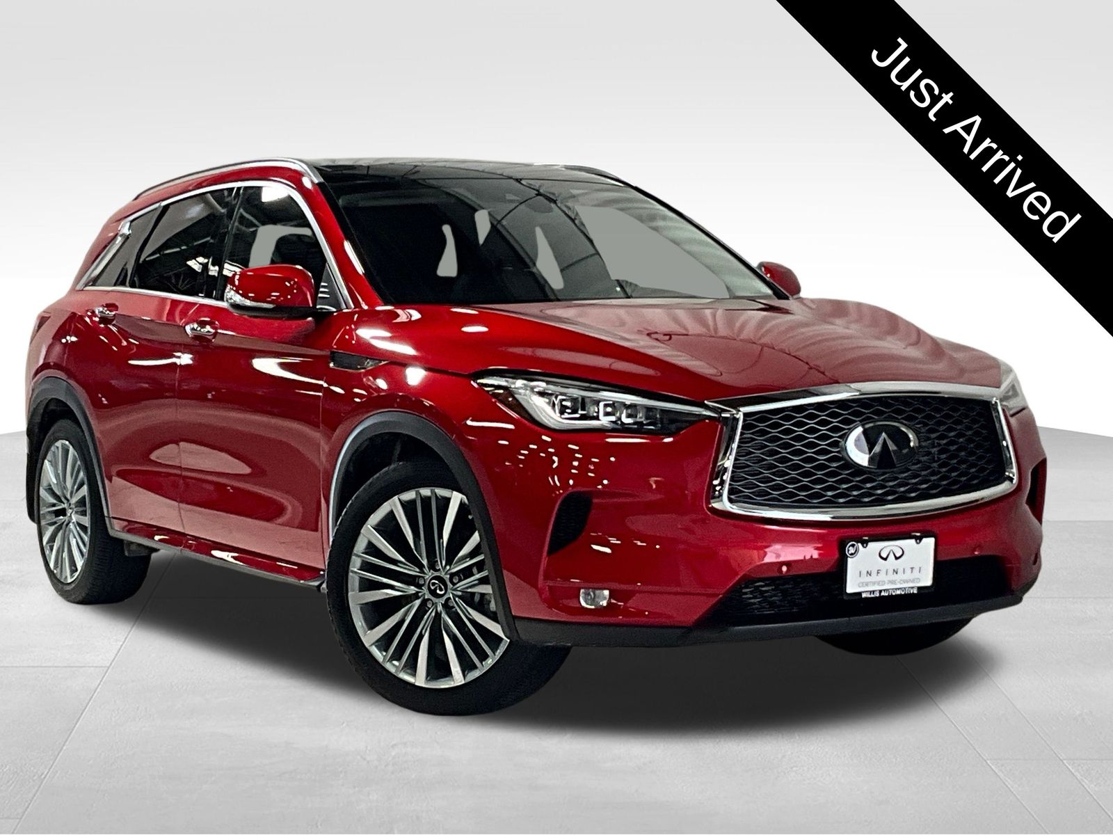 Dynamic Sunstone Red 2024 INFINITI QX50 Sensory AWD SUV / Crossover All-Wheel Drive Continuously Variable Transmission