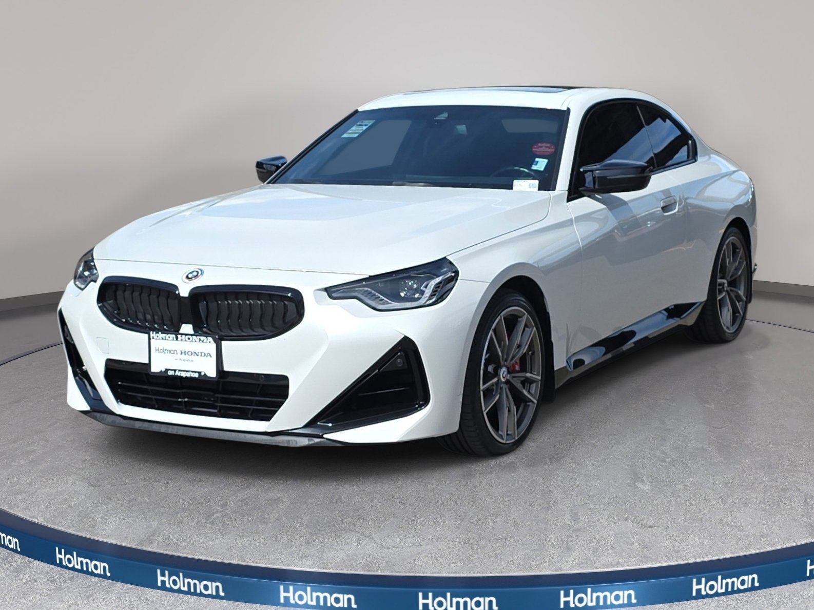 Mineral White Metallic 2023 BMW 2 Series M240i xDrive Coupe AWD Coupe All-Wheel Drive 8-Speed Automatic