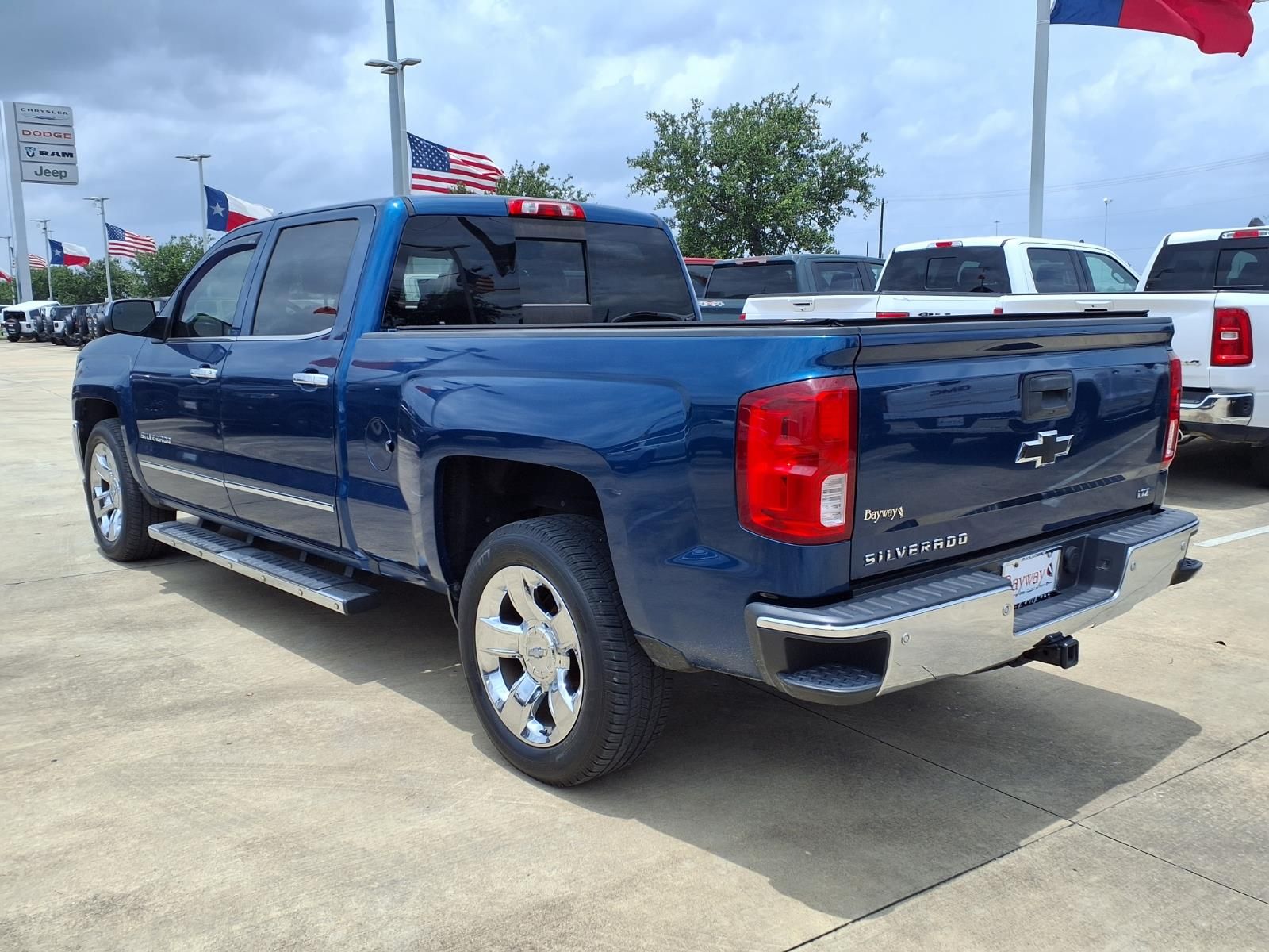 2017 Chevrolet Silverado 1500 LTZ Blue at Community Honda
