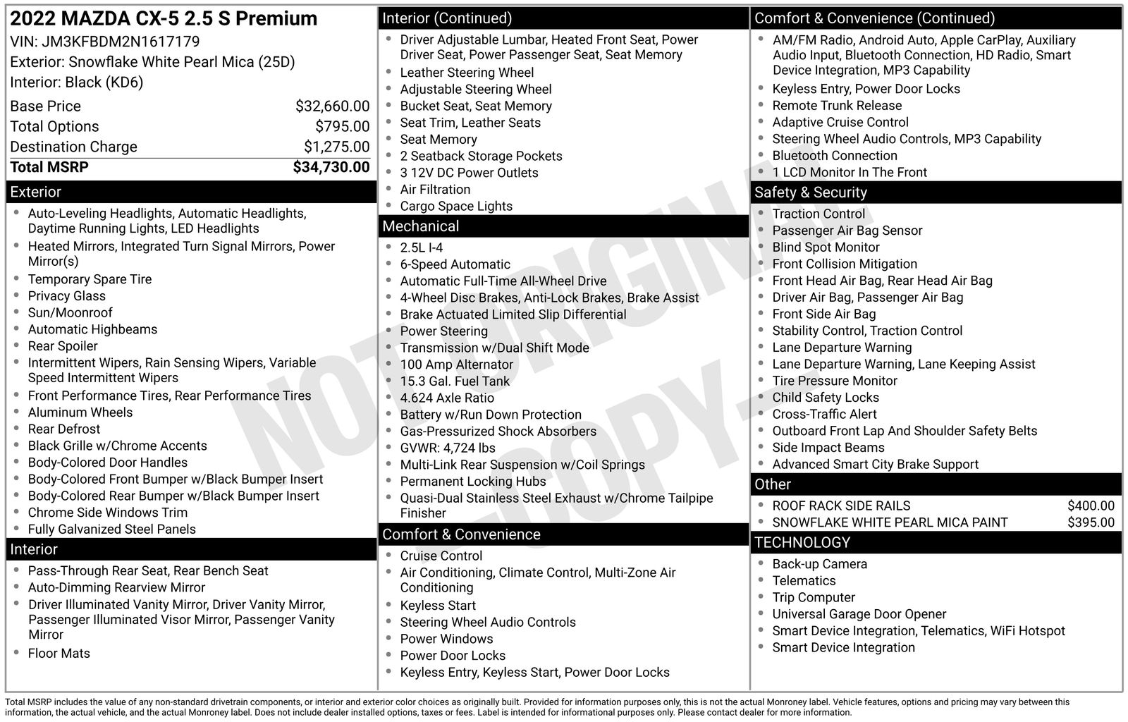 Used Car 2022 Mazda Cx-5  2.5 S Premium Package For Sale Under $30,000 In Austin, Texas