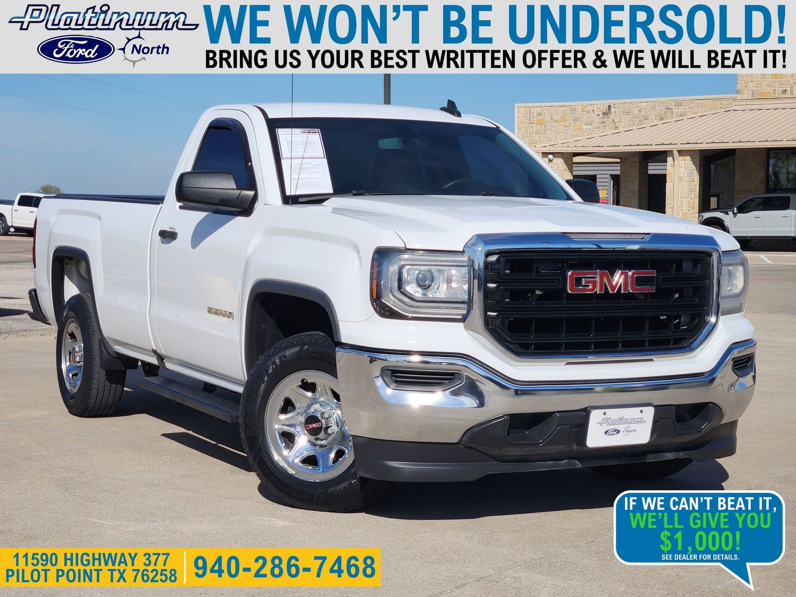 2016 GMC Sierra 1500 Base