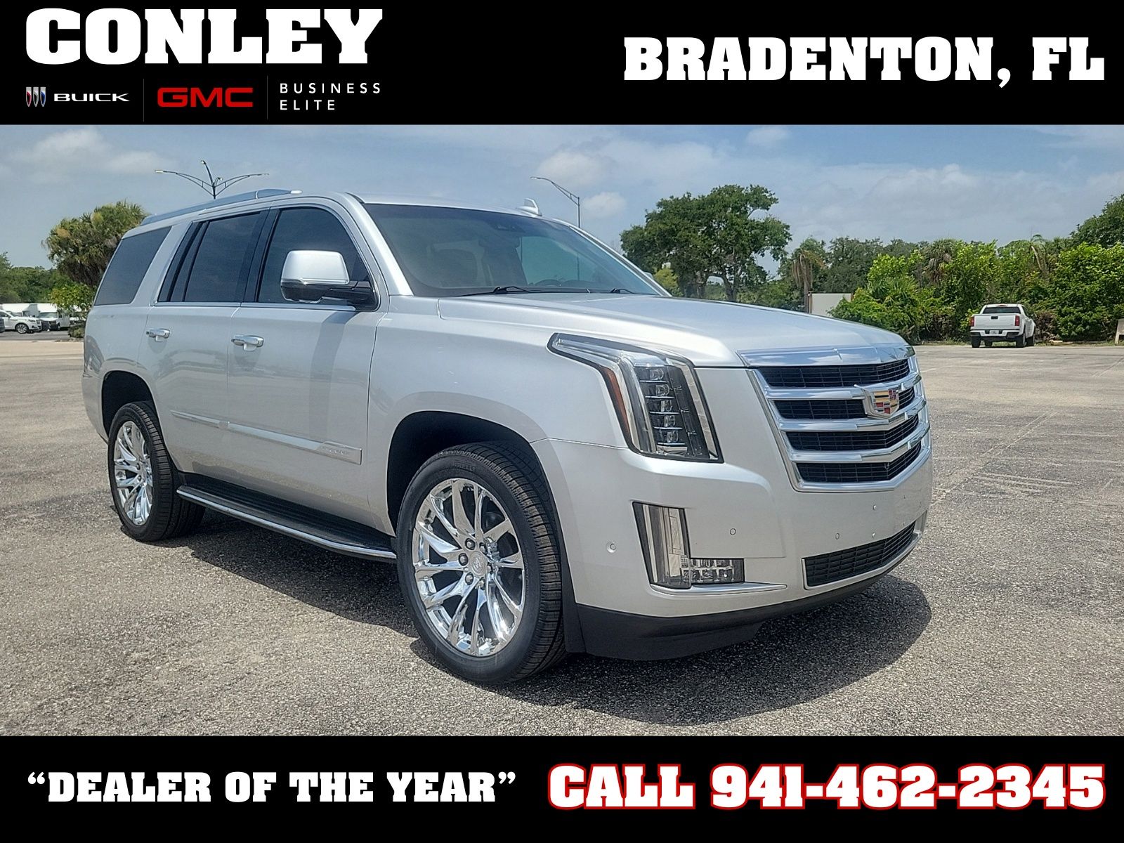 Radiant Silver Metallic 2020 Cadillac Escalade SUV / Crossover Rear-Wheel Drive