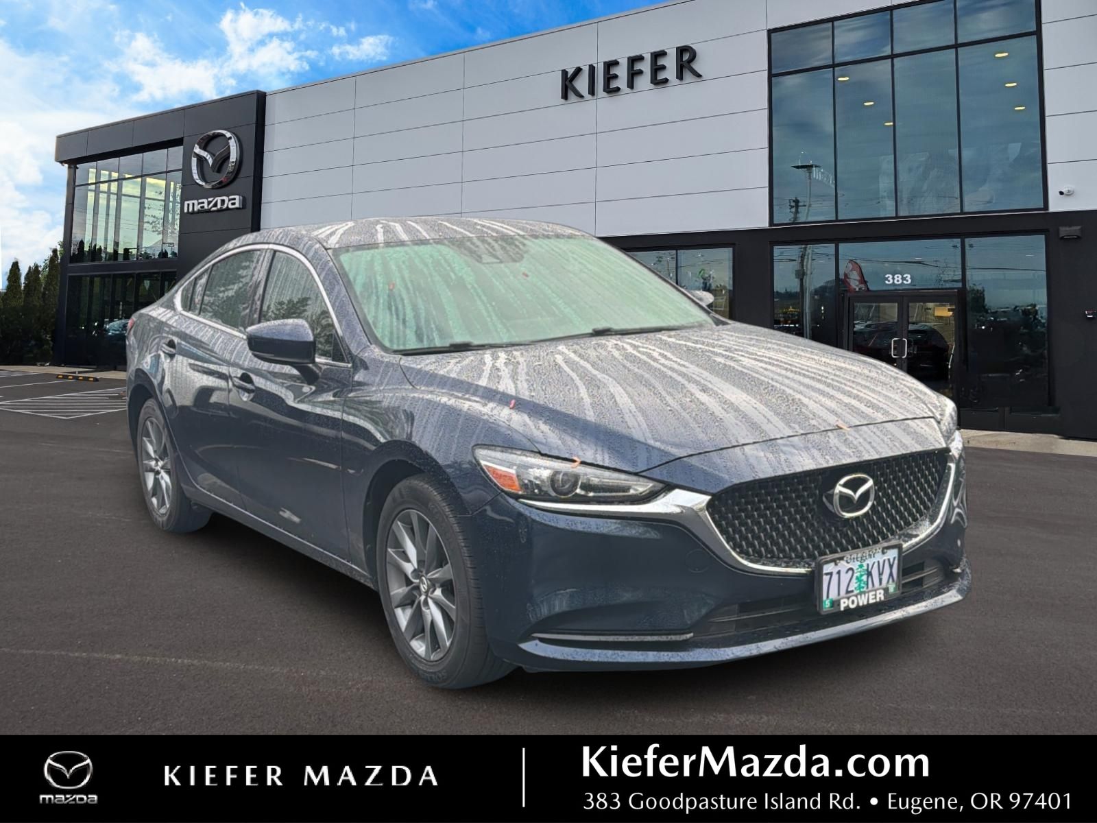 Deep Crystal Blue Mica 2018 Mazda MAZDA6 Sport Sedan FWD Sedan Front-Wheel Drive 6-Speed Automatic