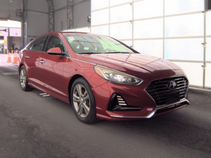 Scarlet Red 2018 Hyundai Sonata Limited FWD Sedan Front-Wheel Drive 6-Speed Automatic