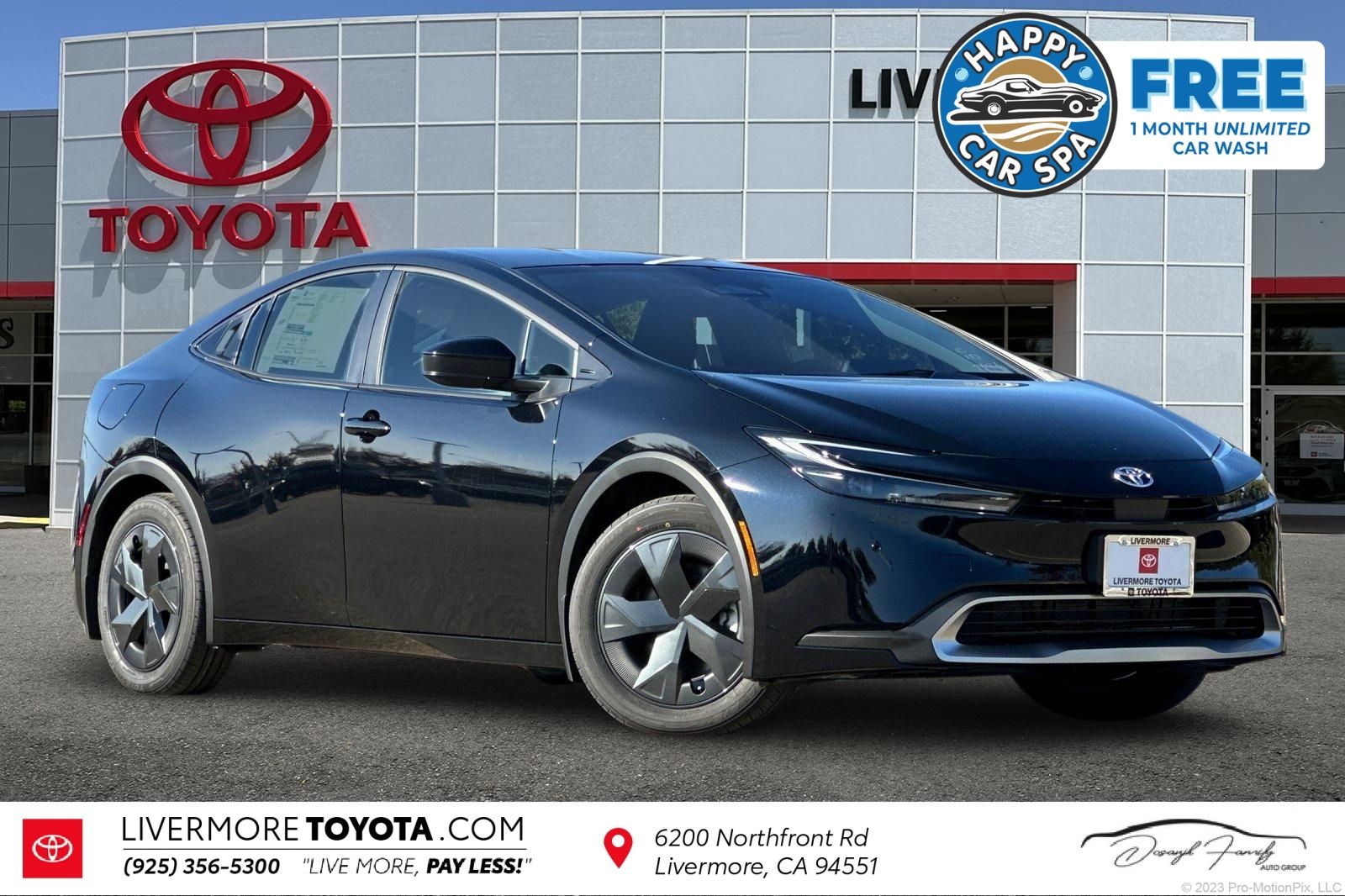 Midnight Black Metallic 2026 Toyota Prius Plug-In Hybrid Hatchback Front-Wheel Drive Continuously Variable Transmission