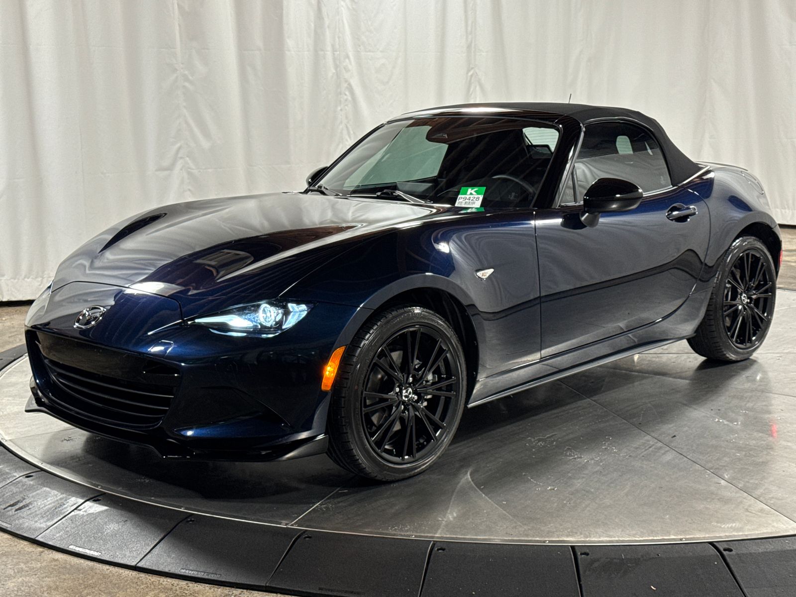 Deep Crystal Blue Mica 2025 Mazda MX-5 Miata Club RWD Convertible Rear-Wheel Drive 6-Speed Manual