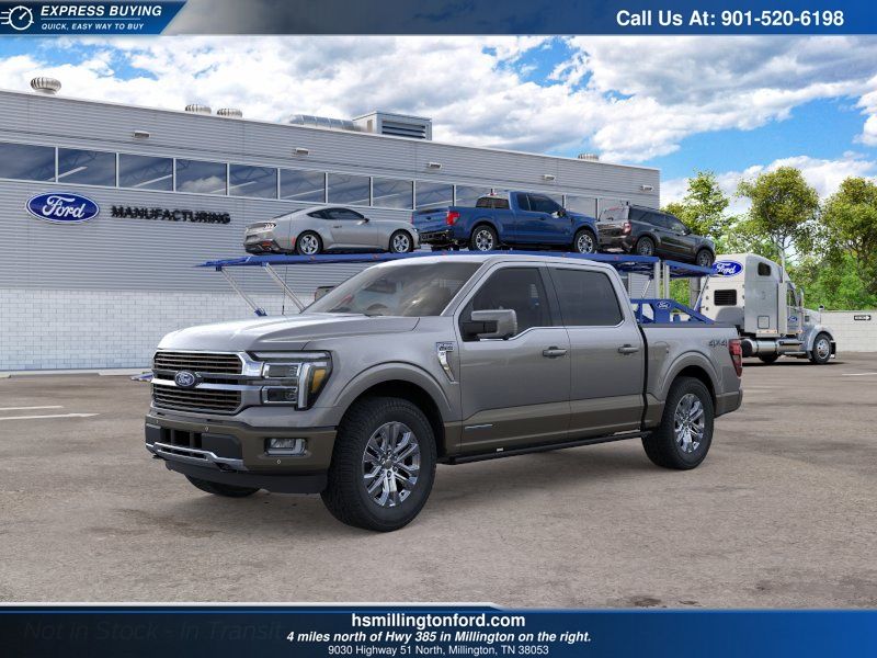 Gray Metallic 2026 Ford F-150 Pickup Truck Four-Wheel Drive Automatic