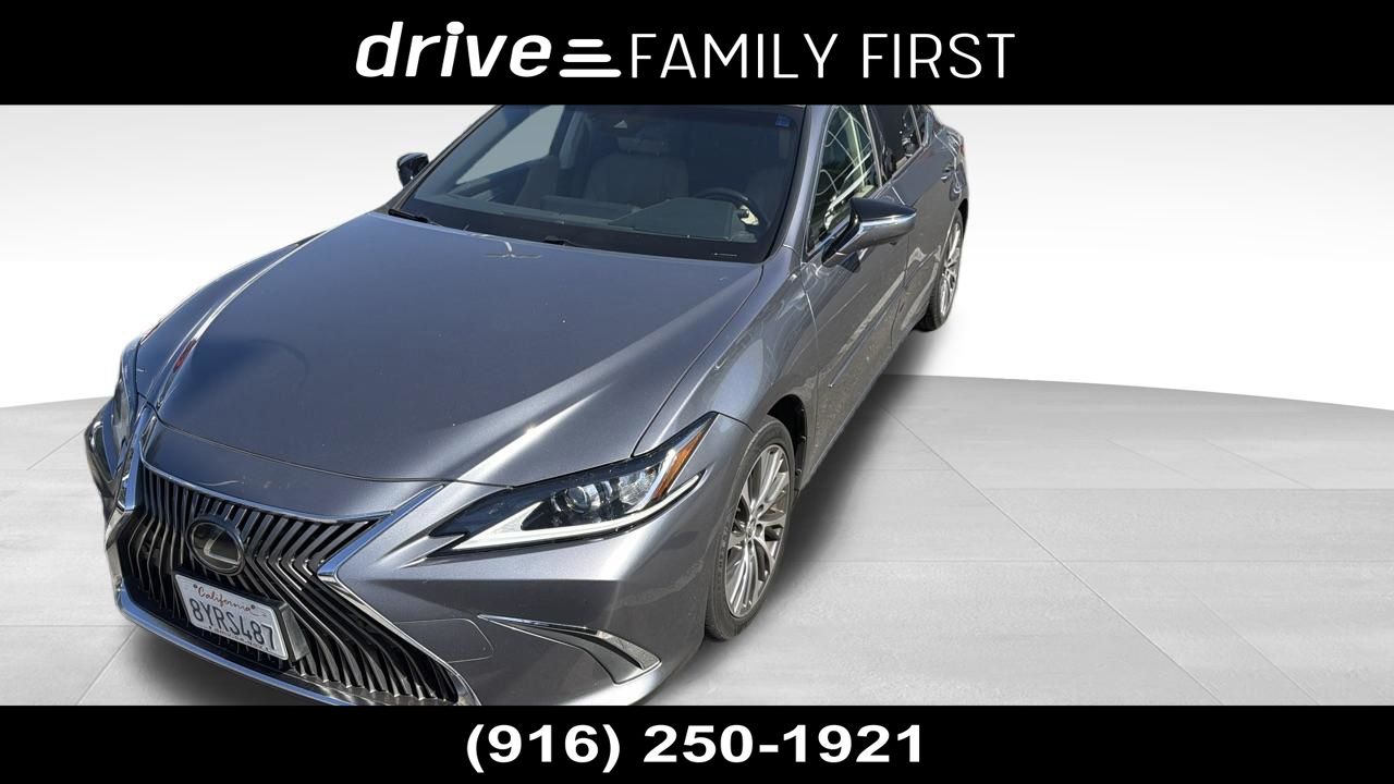 Gray Pearl 2019 Lexus ES Sedan Front-Wheel Drive 8-Speed Automatic