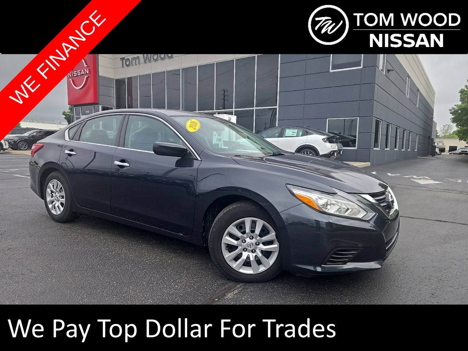Storm Blue 2016 Nissan Altima 2.5 S Sedan Front-Wheel Drive Continuously Variable Transmission
