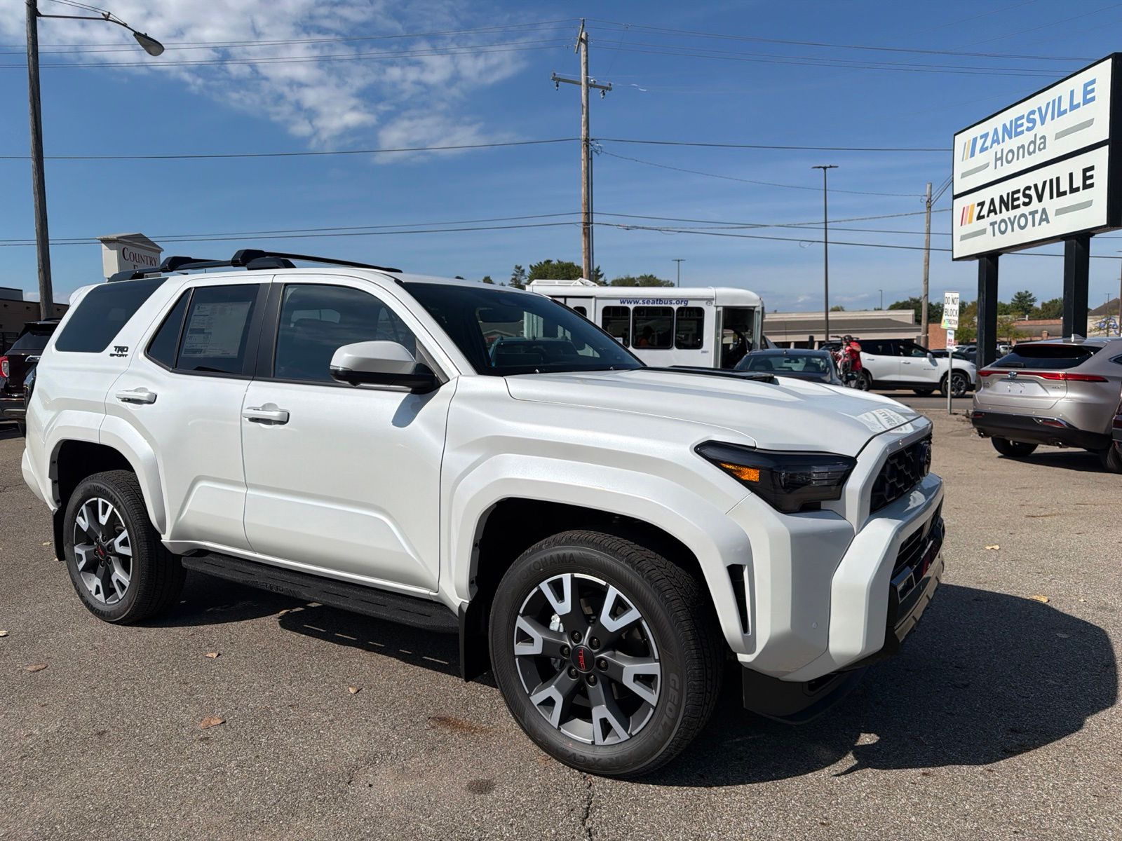 White (Wind Chill Pearl) 2026 Toyota 4Runner SUV / Crossover Four-Wheel Drive 8-Speed Automatic