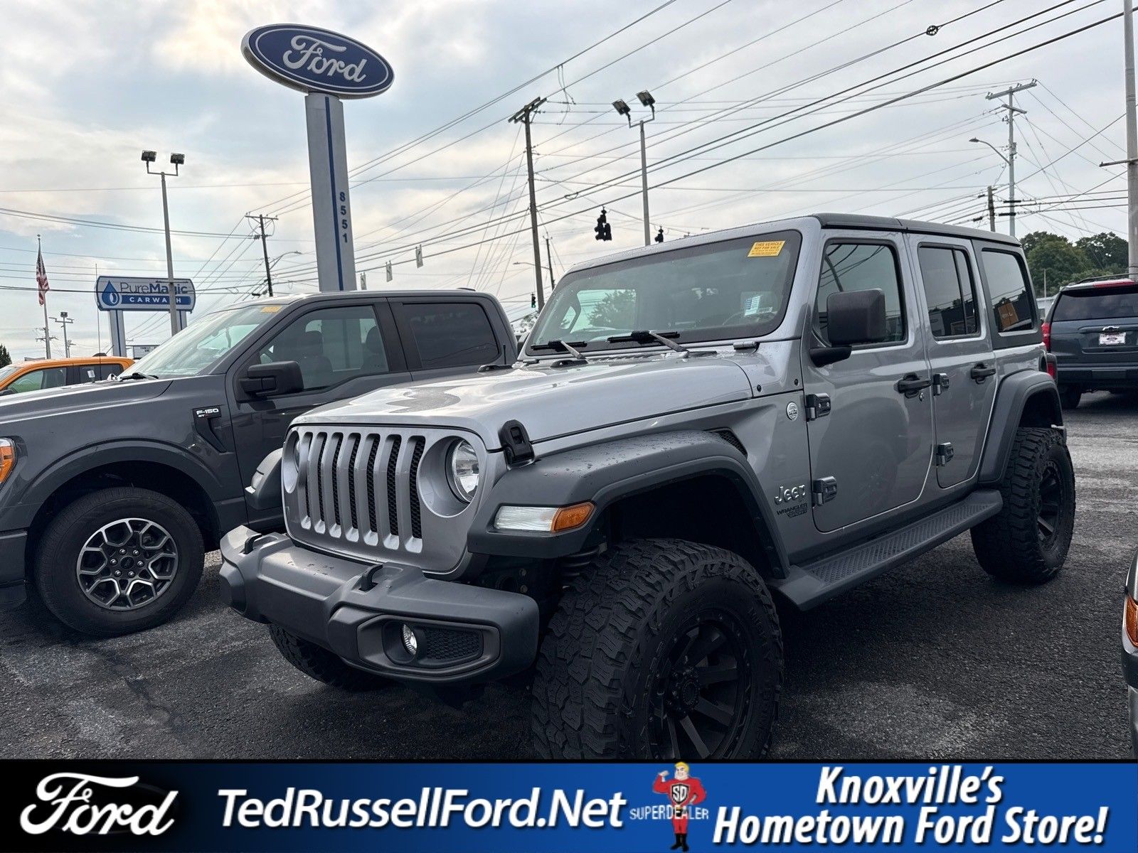 Billet Silver Metallic 2020 Jeep Wrangler SUV / Crossover Four-Wheel Drive 8-Speed Automatic