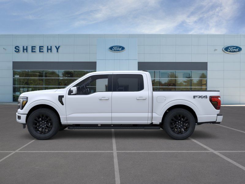 New 2026 Star White Metallic Tri-Coat Ford Lariat image 5