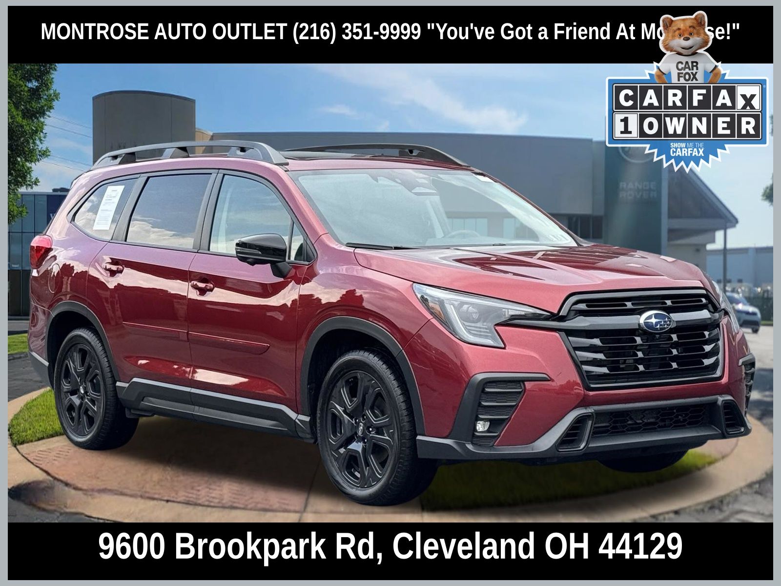 Crimson Red Pearl 2023 Subaru Ascent SUV / Crossover All-Wheel Drive Continuously Variable Transmission