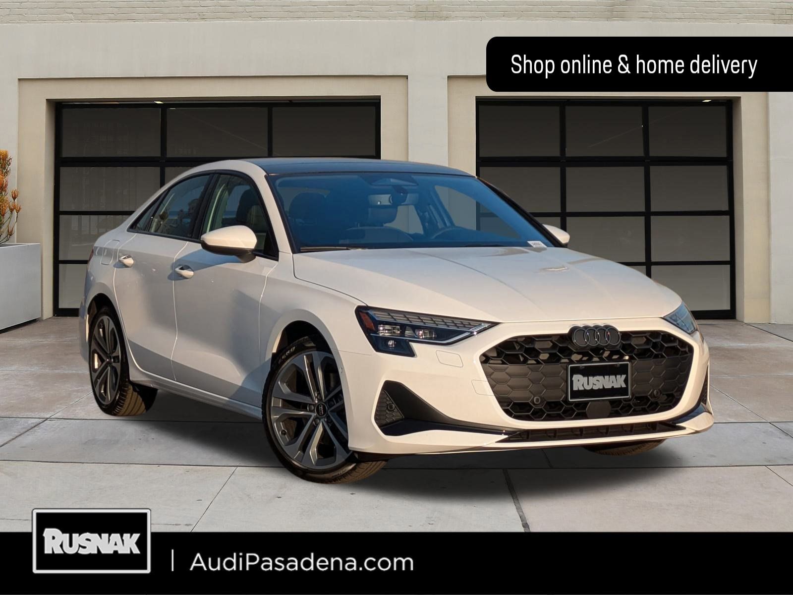 White 2026 Audi A3 Hatchback 7-Speed Automatic