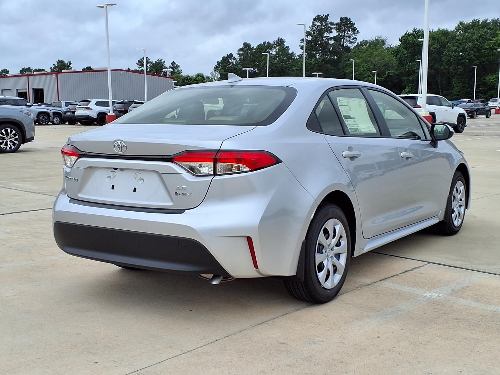 2026 Toyota Corolla Hybrid LE Silver at Don McGill Toyota