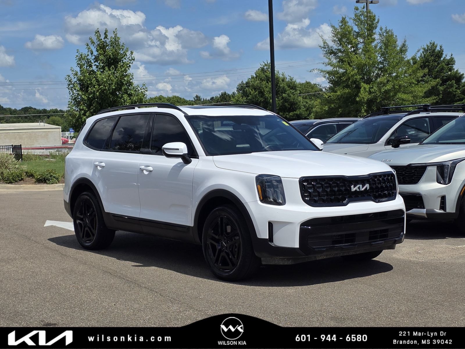 Glacial White Pearl 2024 Kia Telluride SUV / Crossover All-Wheel Drive 8-Speed Automatic