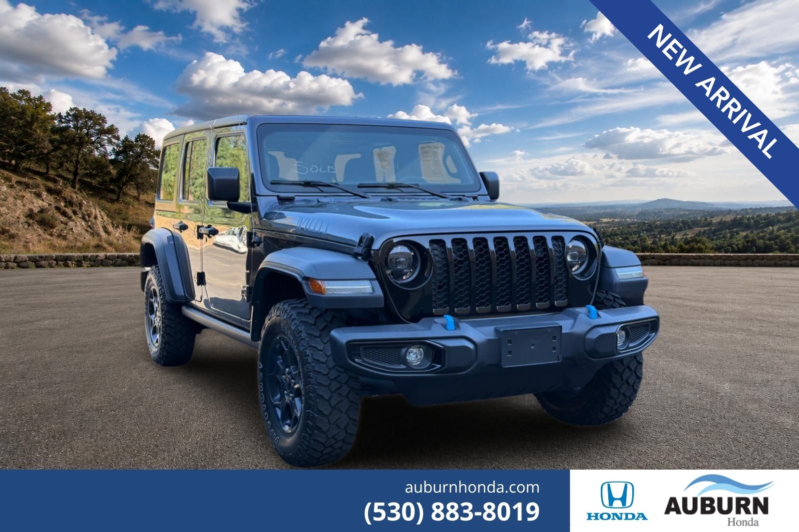 Gray (Granite Crystal Metallic Clearcoat) 2023 Jeep Wrangler 4xe SUV / Crossover Four-Wheel Drive 8-Speed Automatic