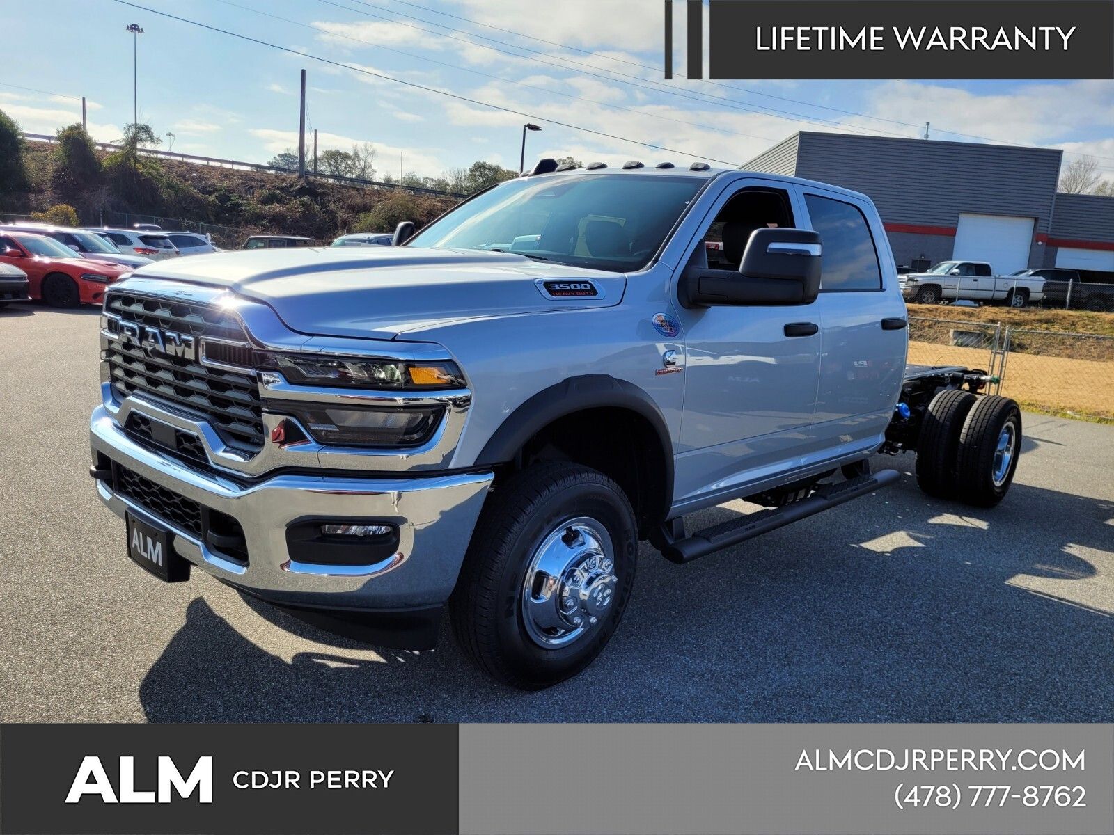 Silver Zynith 2026 RAM 3500 Chassis Tradesman Crew Cab LB DRW 4WD Pickup Truck Four-Wheel Drive 8-Speed Automatic