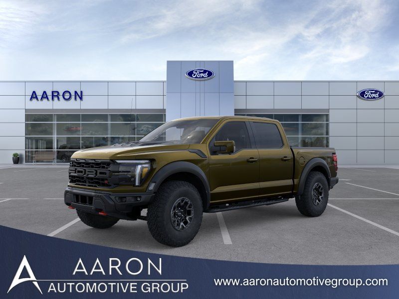 Green 2025 Ford F-150 Pickup Truck Four-Wheel Drive Automatic