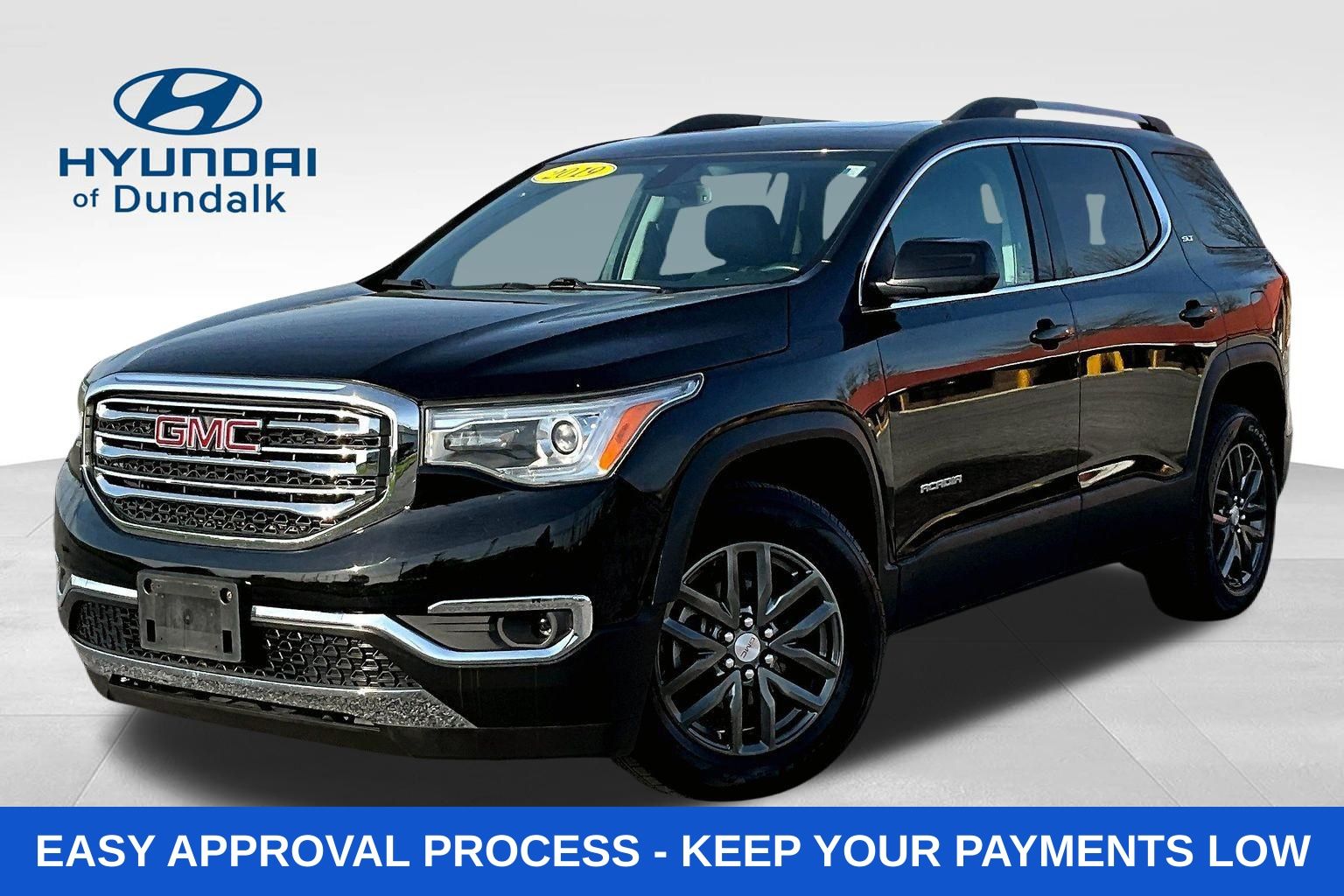 Black (Ebony Twilight Metallic) 2019 GMC Acadia SLT-1 AWD SUV / Crossover Four-Wheel Drive 6-Speed Automatic