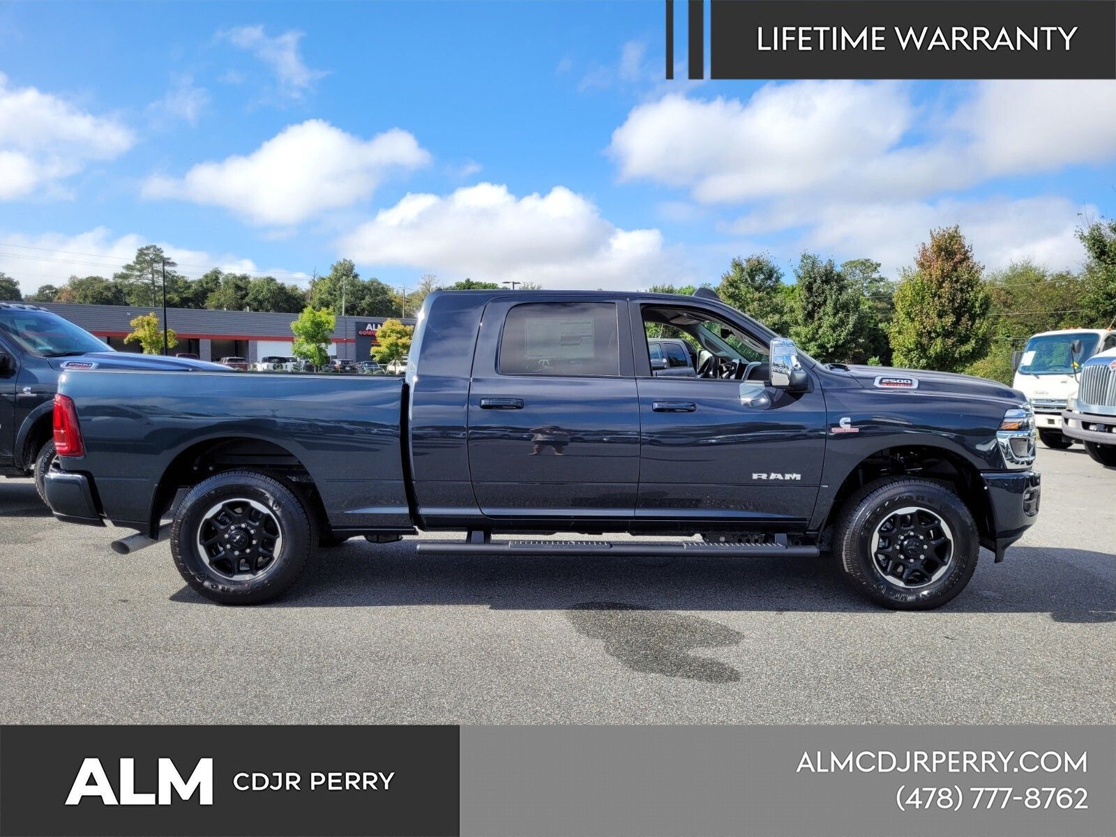 New 2026 Forged Blue Metallic Exterior Paint RAM Laramie image 12