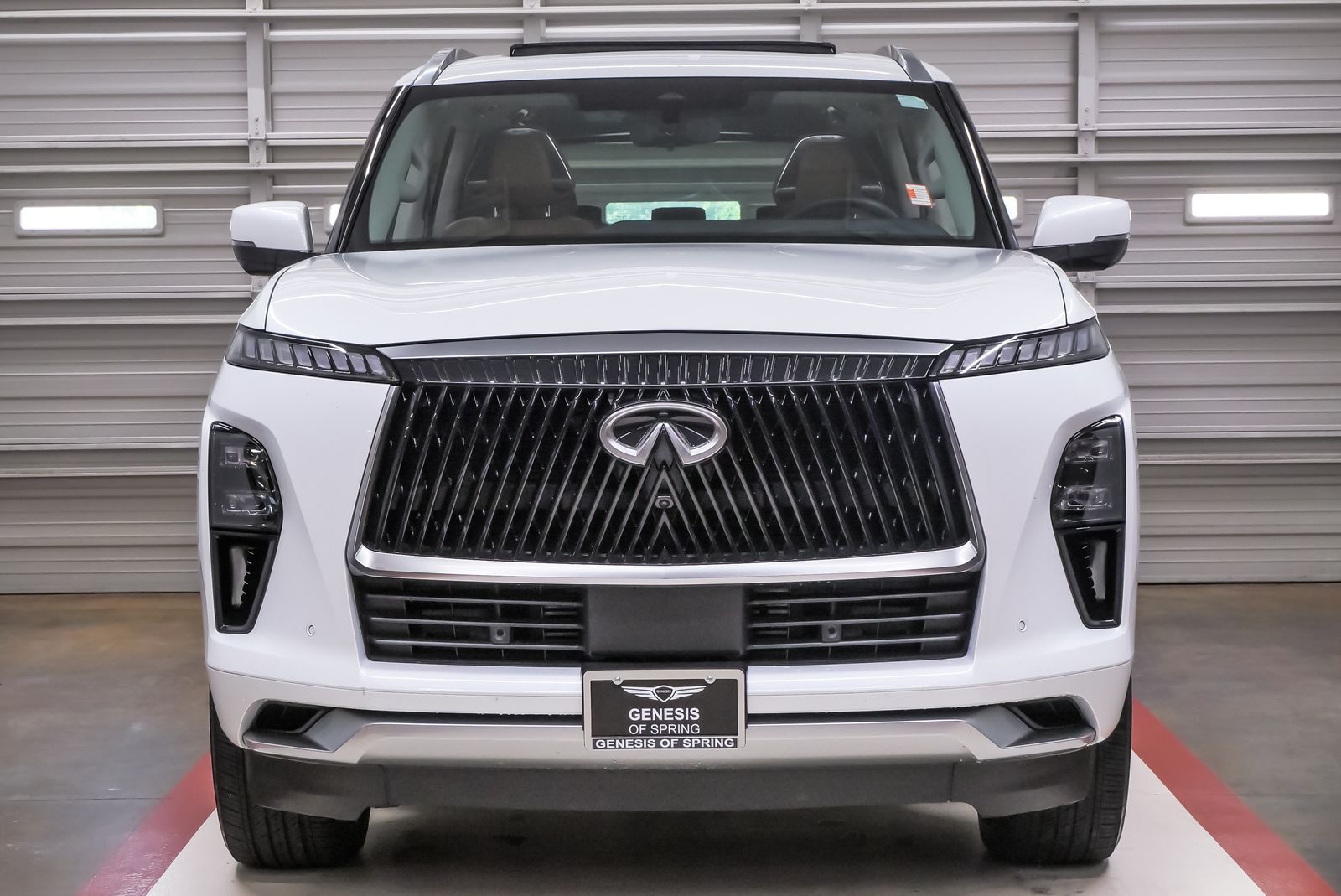 2025 INFINITI QX80 SENSORY White at River Oaks CDJR