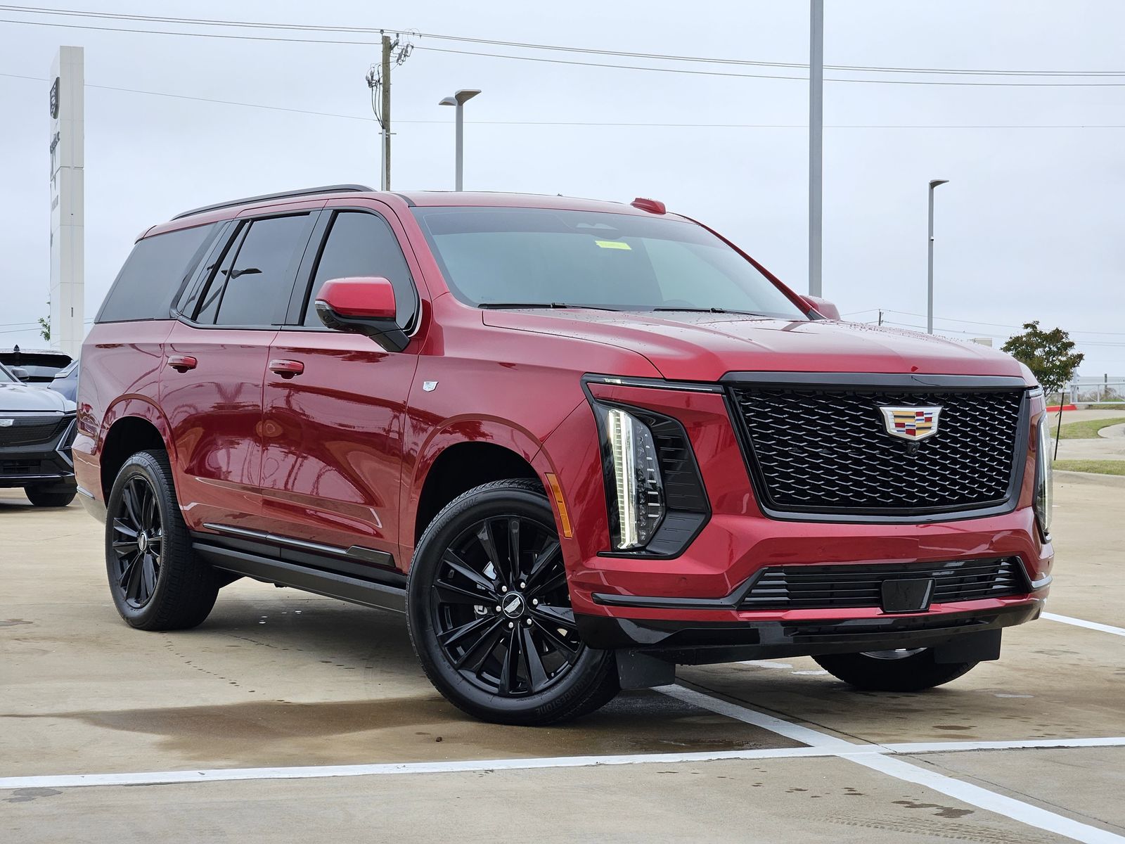 Radiant Red Tintcoat 2025 Cadillac Escalade Sport 4WD SUV / Crossover Four-Wheel Drive Automatic