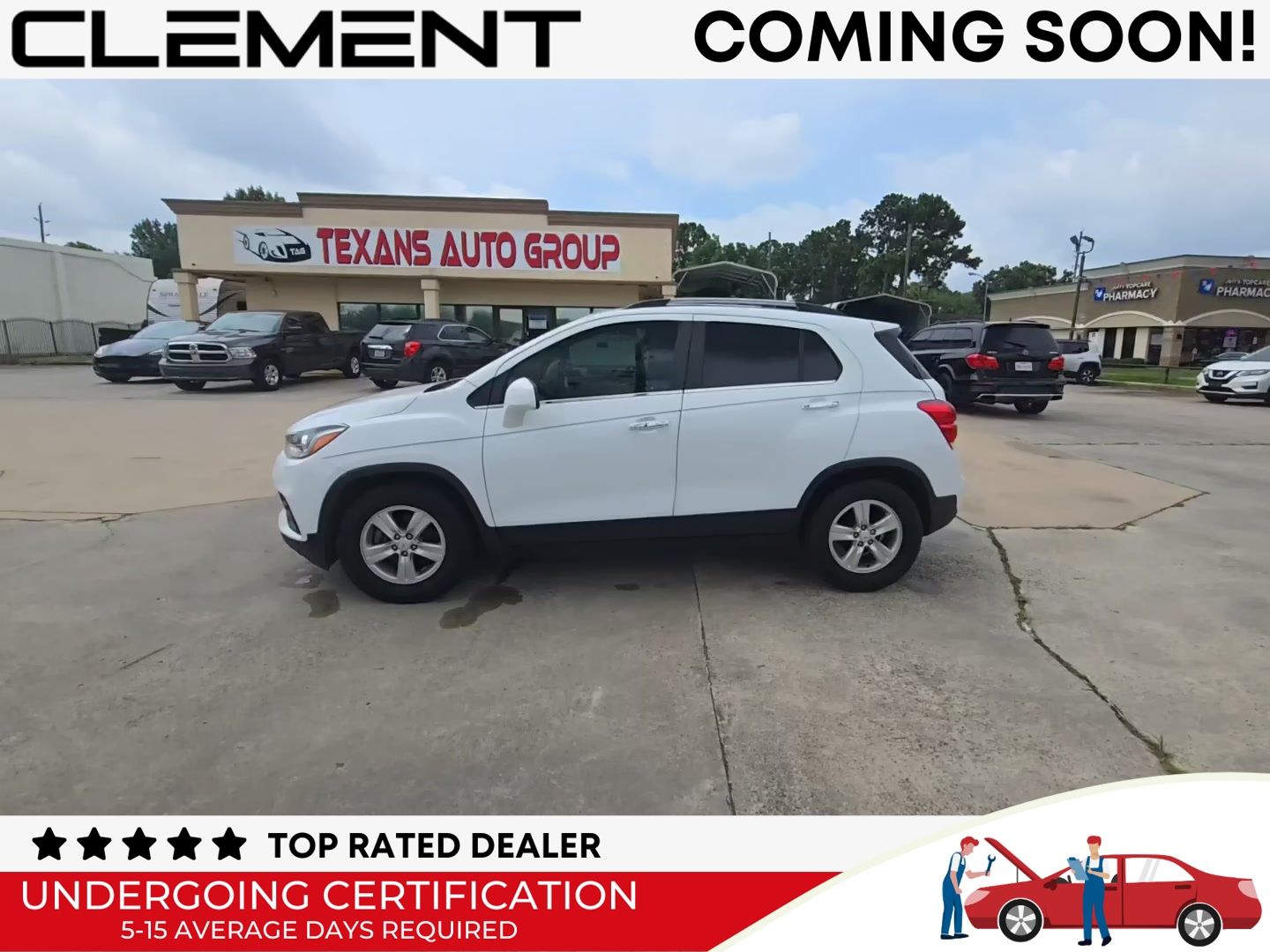Summit White 2020 Chevrolet Trax SUV / Crossover Front-Wheel Drive 6-Speed Automatic