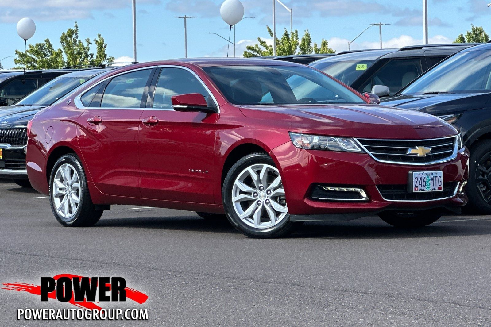 Red Tintcoat 2020 Chevrolet Impala Sedan Front-Wheel Drive 6-Speed Automatic Overdrive