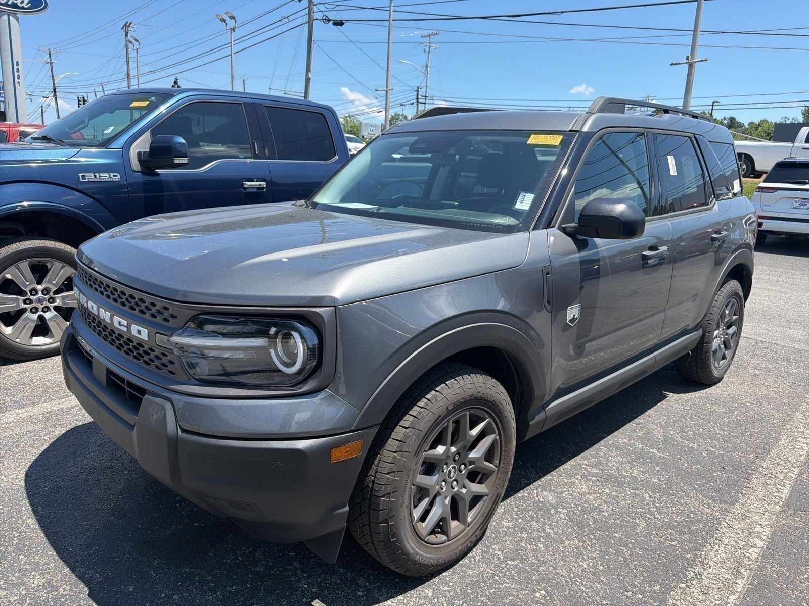Gray Metallic 2025 Ford Bronco Sport Big Bend AWD SUV / Crossover All-Wheel Drive 8-Speed Automatic