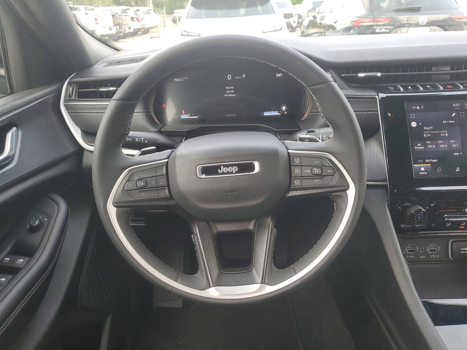 2025 Jeep Grand Cherokee Altitude White/off-white at Ross Downing Chevrolet