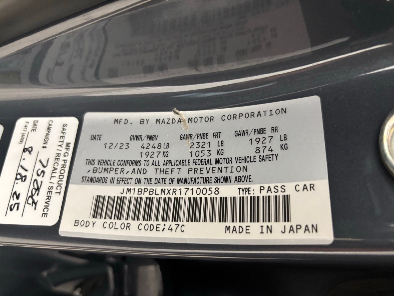 Used Car 2024 Mazda Mazda3  2.5 S Carbon Edition For Sale Under $25,000 In Austin, Texas