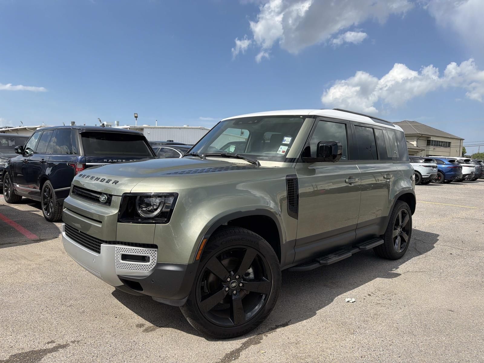 Pangea Green Metallic 2024 Land Rover Defender SUV / Crossover All-Wheel Drive 8-Speed Automatic
